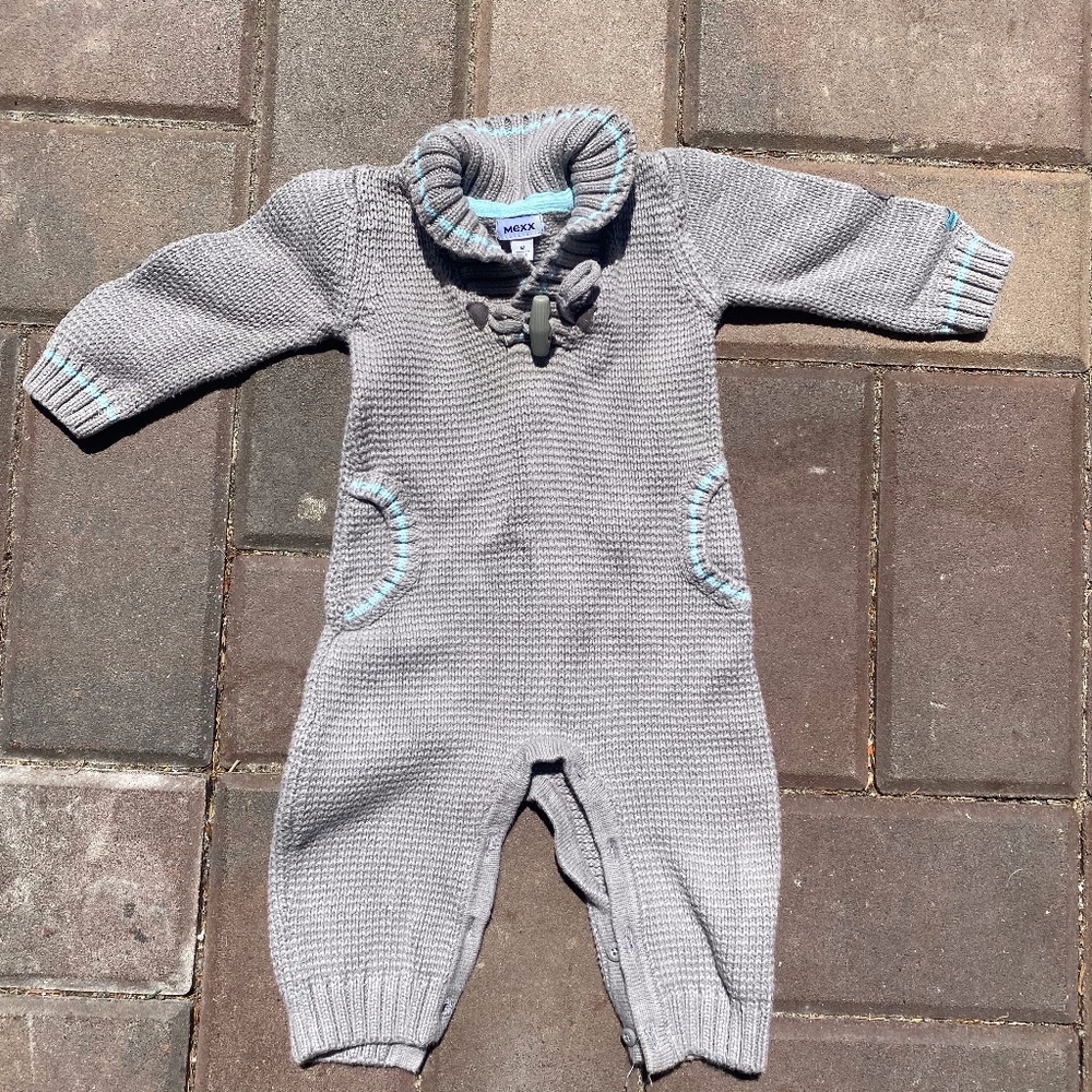 Mexx 3-6 m knit romper